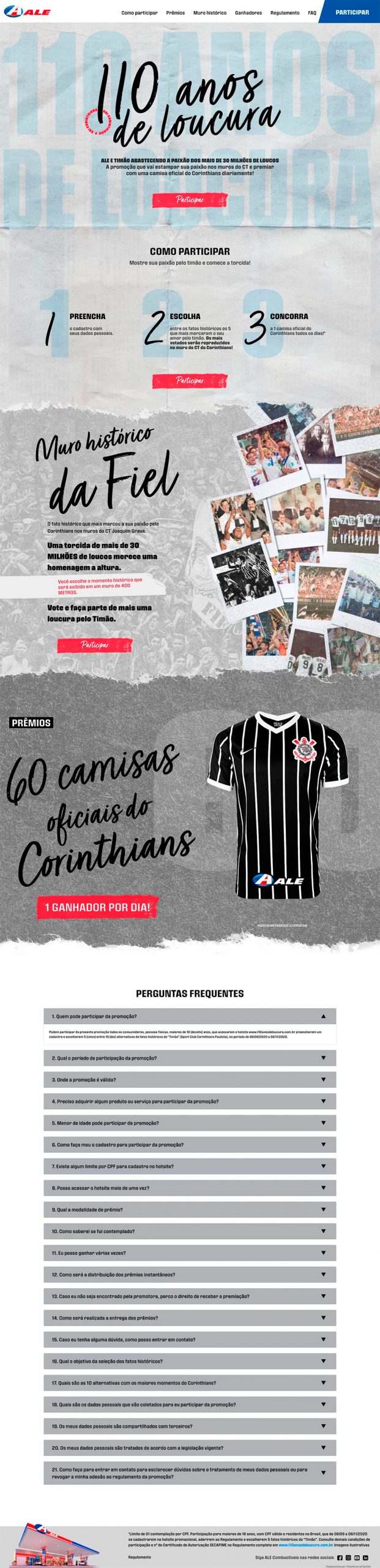 ALE Combustíveis 110 Anos de Loucura