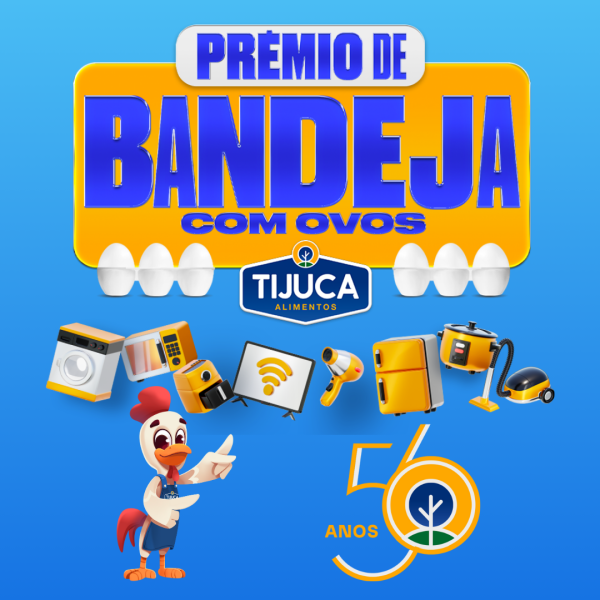 Promoção Prêmio de Bandeja com Ovos Tijuca