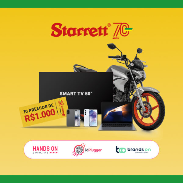 PROMOÇÃO “STARRETT PROMOÇÃO 70 ANOS 70 PRÊMIOS”